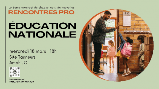 Rencontres Pro :  Les métiers de l’Éducation nationale 